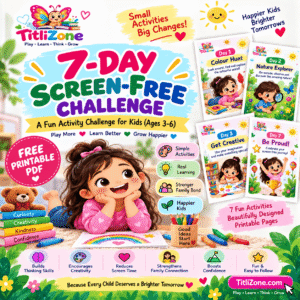 7-Day Screen-Free Challenge for Kids